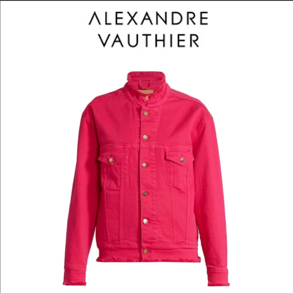 Alexandre Vauthier
Oversized Denim Jacket